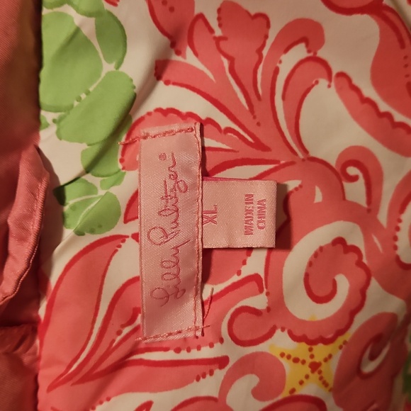 Lilly Pulitzer Down Vest size XL - Picture 3 of 10